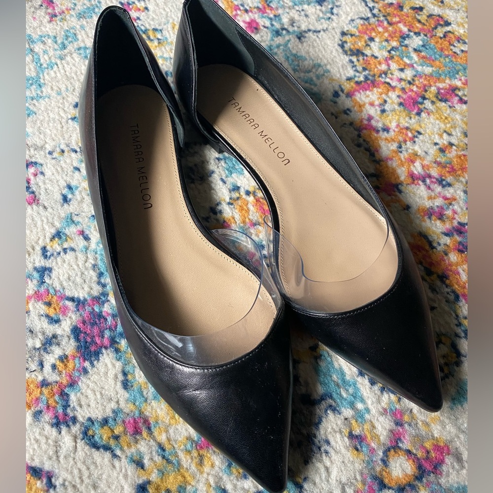 COPY - Tamara Melon Black Flats